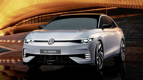 Volkswagen Idaero Concept Revealed Previews Us Bound Electric Sedan