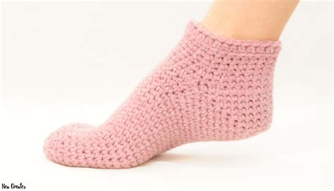 Bulky Crochet Socks Free Crochet Pattern Nea Creates