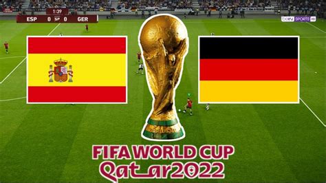Spain Vs Germany Fifa World Cup Qatar 2022 Group Stage R2 Pes