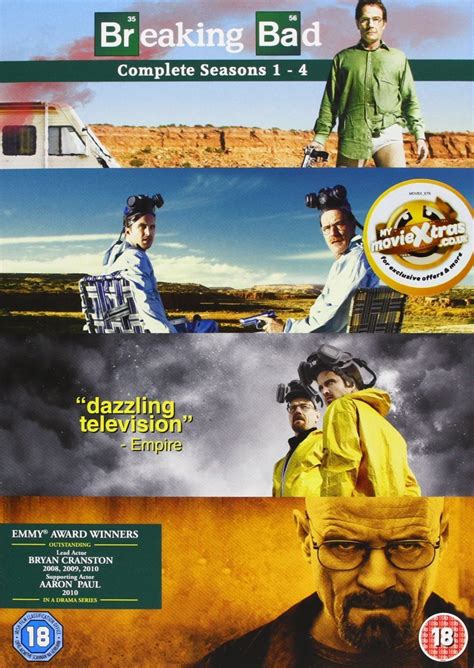 Breaking Bad Complete Season 1 4 Region Free Movies And Tv