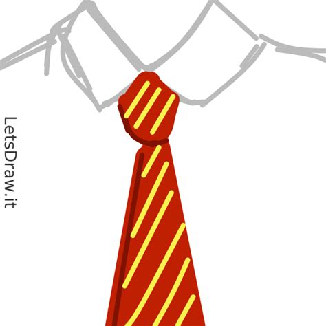 How To Draw Necktie Letsdrawit