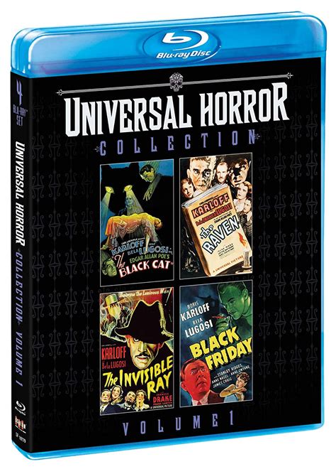 Universal Horror Collection 1 4 Blu Ray Edizione Stati Uniti Amazon