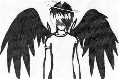 Emo Fallen Angel By Niikii Rocks On Deviantart