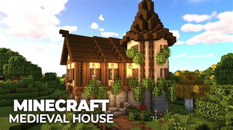 Minecraft How To Build A Medieval House Easy Medieval