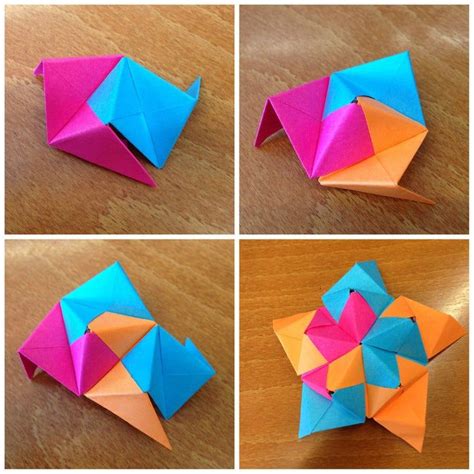 Sticky Note Origami Steps Berryukraine