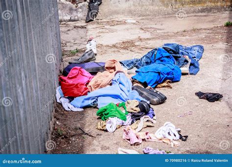 Clothes Thrown Away Stock Photo Image Of Dirty Environment 70980216