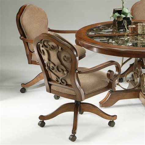 Dining Room Chairs With Casters Ideas On Foter