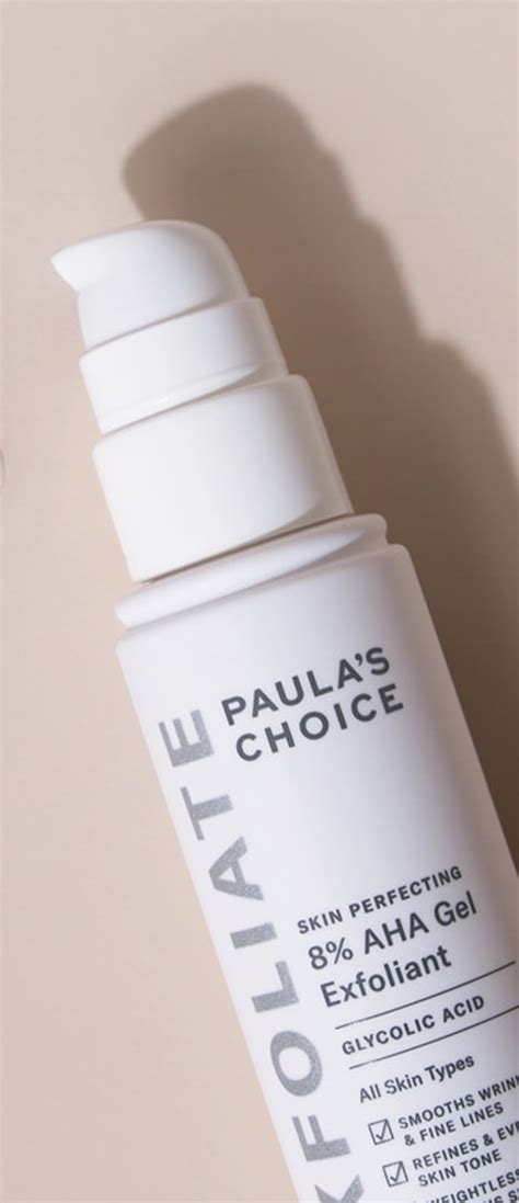 Skincare With Aha Glycolic Acid Paulas Choice