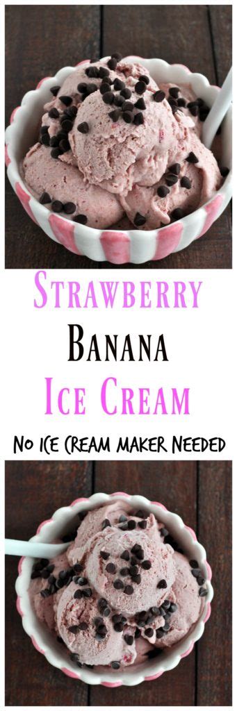 If you are looking for a healthier option (or if you are vegan), you will need. Healthy Strawberry Banana Ice Cream (Vegan) - My Whole ...