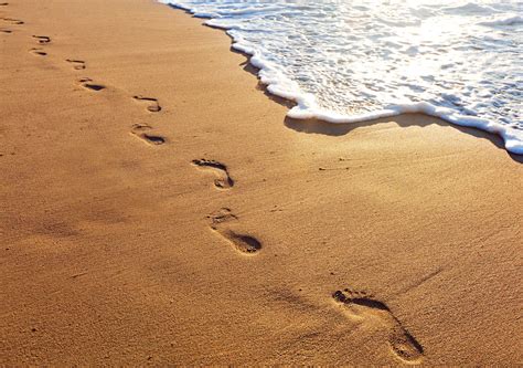 Printable Free Printable Printable Footprints In The Sand