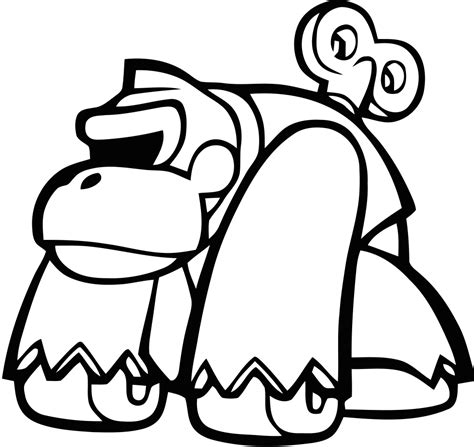 Dibujos De Donkey Kong 112258 Videojuegos Para Colorear Y Pintar