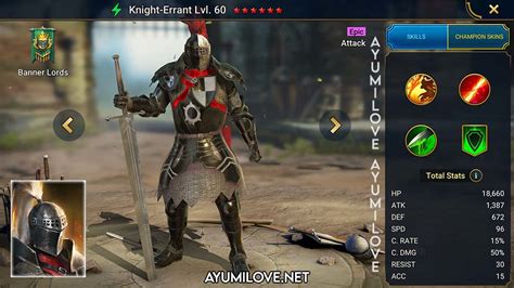 Knight Errant Raid Shadow Legends Ayumilove