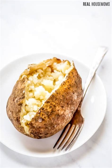 Cook on high for 4 hours, or on low for 8 hours. Crock Pot Baked Potatoes ⋆ Real Housemoms