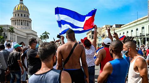Manifestaciones Sin Precedentes Piden Libertad En Cuba Una Isla Entre