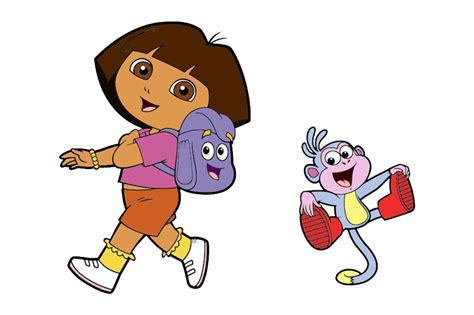 Dora The Explorer With Boots Dora And Boots Hu Png Image With