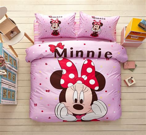 Comforter cover gives you practically unlimited possibilities when the time. Minnie Mouse Pink Bedding Set Twin Queen Size | EBeddingSets