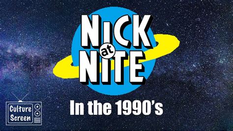 Nick At Nite In The 1990s Youtube