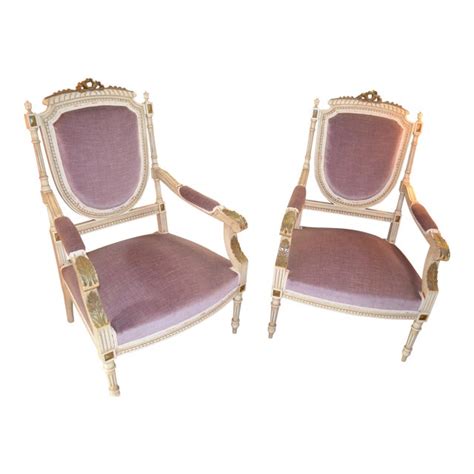 Art deco furniture modern furniture furniture design chair design design design salon chairs sold price: Antique Victorian Parlor Chairs in Pink Velvet | Chairish