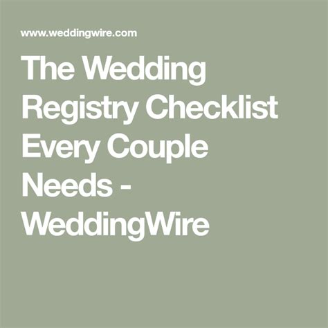The Best Wedding Registry Ideas And Checklist For 2021 Wedding Registry