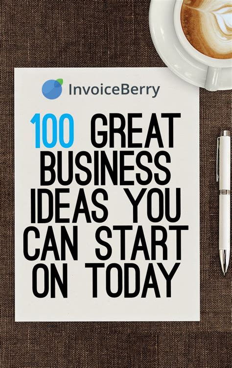 100 Best Business Ideas That You Can Try Today Voiceberry