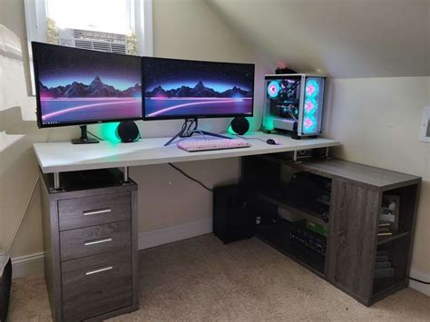 11 Diy Gaming Desk Ideas That Are Easy To Make Home Junkee