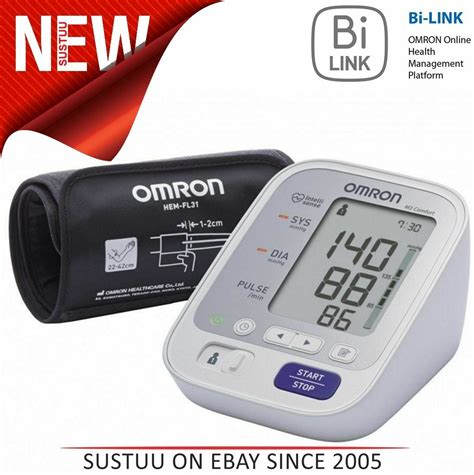 Omron M3 It Blood Pressure Monitor│usb Cable│easy Cuff 22 42 Cm│hem