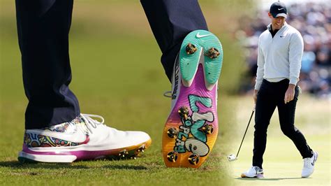 Rory Mcilroy And Brooks Koepka Show Off Fun Nike Golf Shoes At The Open