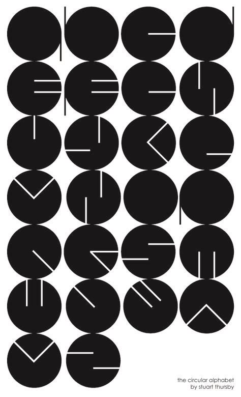 10 Circle Font Ideas Circle Font Typography Fonts Typography