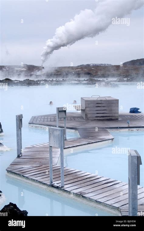 The Blue Lagoon Geothermal Spa Reykjanes Iceland Stock Photo Alamy