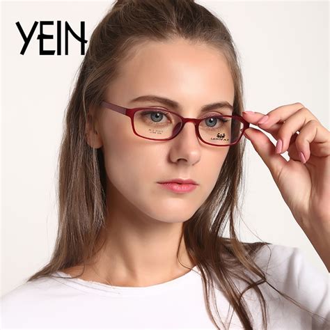 Metal Half Rim Spectacles Flexible Eyeglasses Fashion Myopia