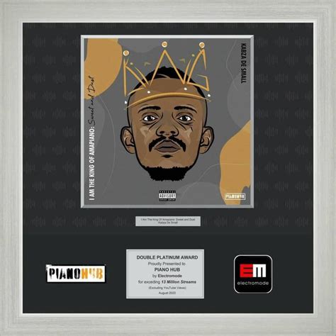 Kabza De Smalls Im The King Of Piano Hits Double Platinum Amapiano