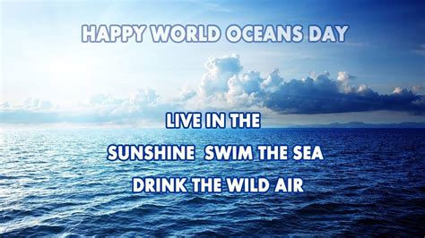 World Oceans Day Wallpapers Wallpaper Cave