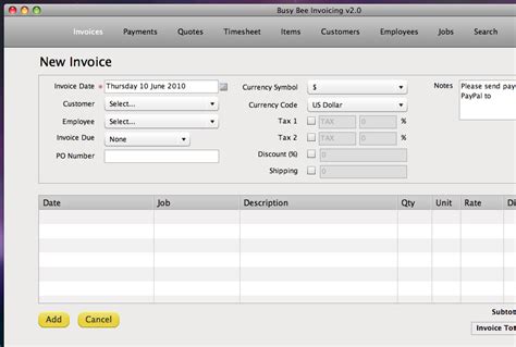 Busy Bee Invoicing Accounting Software Download For Mac And Pc
