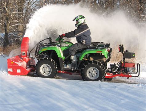 Quadivator Inc Atv Snow Blower