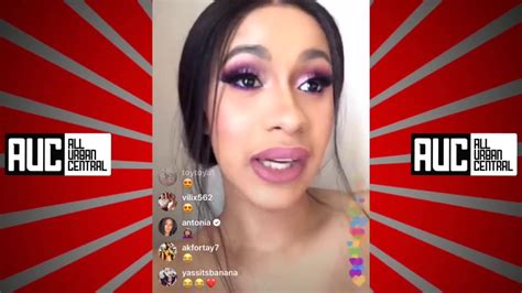 cardi b says she gives offset the best head ever so he can t leave her youtube