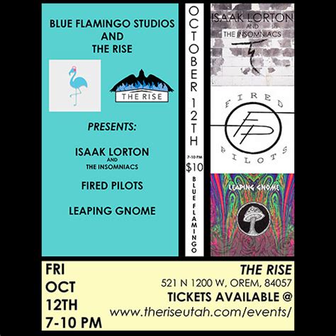 Blue Flamingo 500×500 Poster The Rise Utah