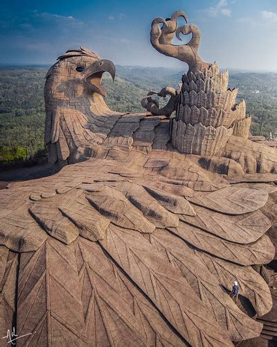 The Fallen Jatayu Largest Bird Sculpture In The World In Flickr
