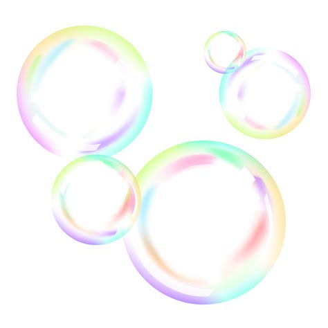 Realistic Soap Bubble On Transparent Background Png