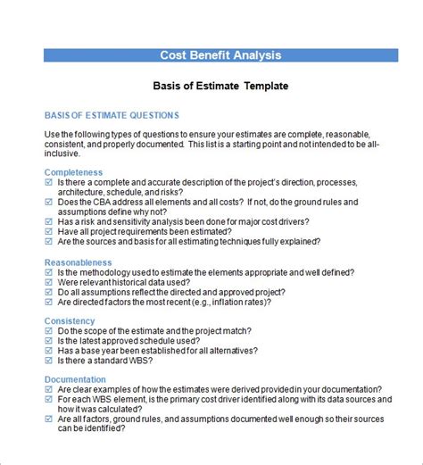 Example of cost benefit analysis. FREE 19+ Cost Benefit Analysis Templates in Google Docs ...