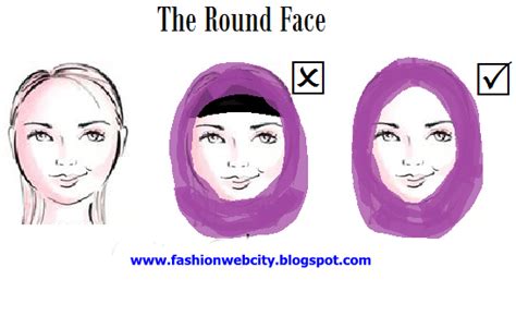 hijab styles for your face shape round yüz şekli türban tarzları yüz