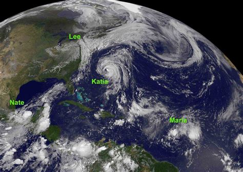 Nasa Spots Four Tropical Storms In Atlantic Basin On Sept 8 2011