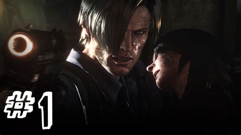 Resident Evil 6 Gameplay Walkthrough Part 1 Leon Helena Campaign