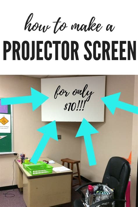 (also, you might wanna check: DIY Projector Screen • Write Solutions | Diy classroom, Projector screen diy, Teacher hacks