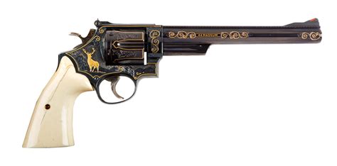 Lot Detail M Engraved And Inlaid Sandw Model 29 2 Double Action Revolver