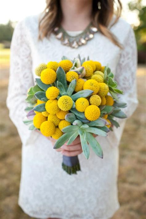 60 Cheerful Billy Balls Yellow Wedding Ideas Deer Pearl Flowers