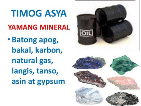 Ano Ano Ang Mga Yamang Mineral Sa Timog Asya Lamang Akin