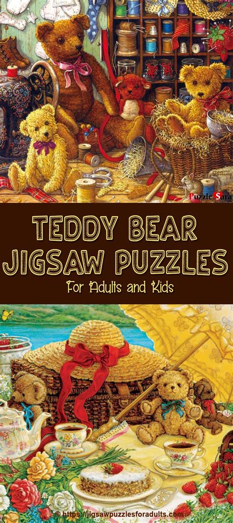 Teddy Bear Jigsaw Puzzles Jigsaw Puzzles For Adults Christmas Jigsaw Puzzles Jigsaw Puzzles