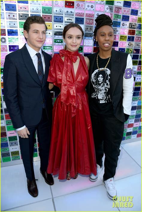 As she steps off the red carpet shortly before ex chris brown's arrival. Tye Sheridan, Olivia Cooke, & Lena Waithe Premiere 'Ready ...