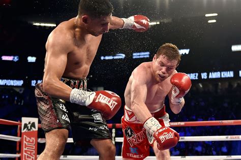 Boxings Greatest Knockouts In Pictures Amir Khans Dramatic Canelo