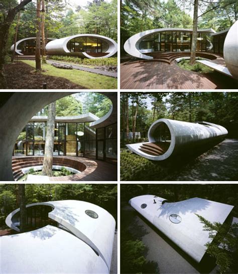 Shell House Design Spectacularly Curved Architecture